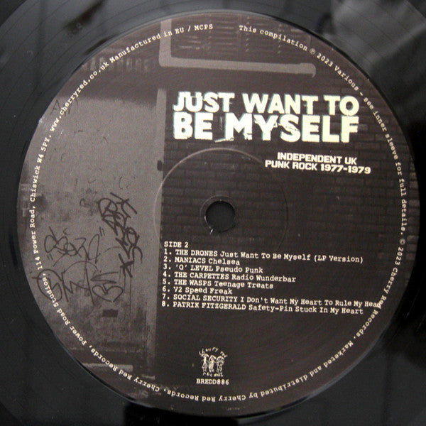 Various : Just Want To Be Myself - Independent UK Punk Rock 1977-1979 (2xLP, Comp, Ltd)