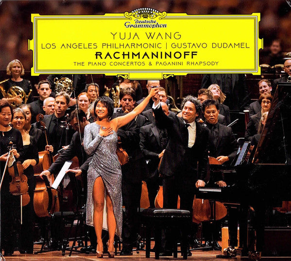 Yuja Wang, Los Angeles Philharmonic Orchestra, Gustavo Dudamel, Sergei Rachmaninoff : The Piano Concertos & Paganini Rhapsody (2xCD, Album)