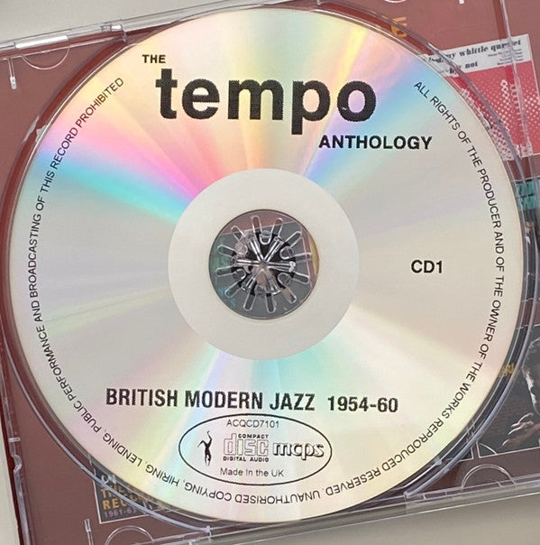 Various : The Tempo Anthology - British Modern Jazz 1954 - 60 (4xCDr, Comp)