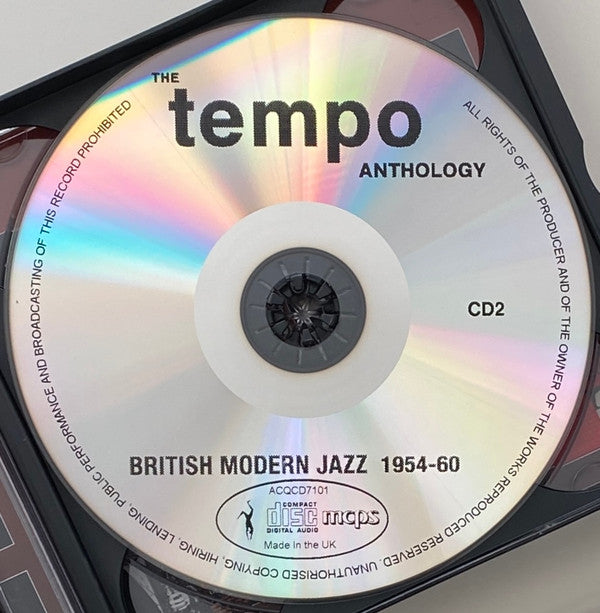 Various : The Tempo Anthology - British Modern Jazz 1954 - 60 (4xCDr, Comp)