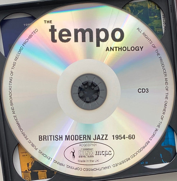 Various : The Tempo Anthology - British Modern Jazz 1954 - 60 (4xCDr, Comp)