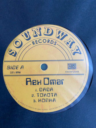 Rex Omar : Rex Omar (12", EP)