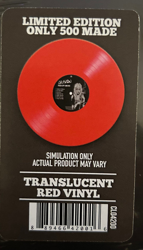 Dr. Know (3) : Fuck Off And Die (LP, Comp, Red)