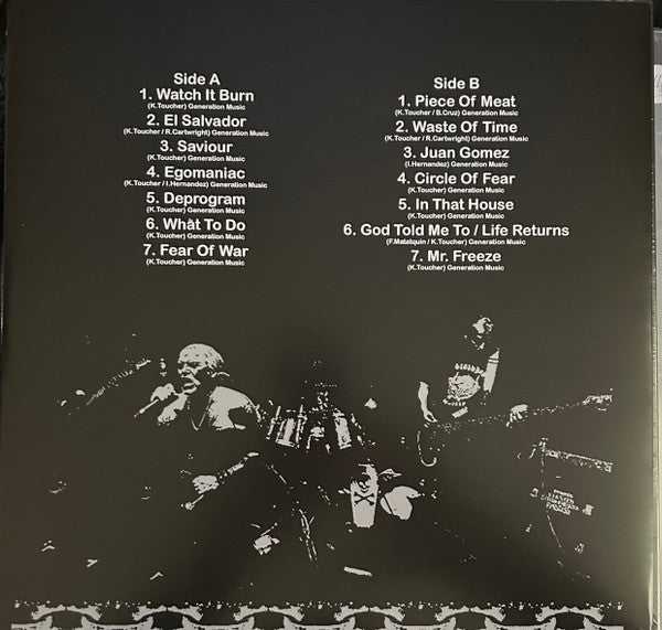 Dr. Know (3) : Fuck Off And Die (LP, Comp, Red)