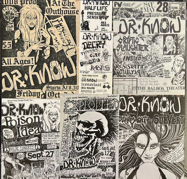 Dr. Know (3) : Fuck Off And Die (LP, Comp, Red)