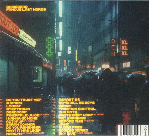 CASisDEAD : Famous Last Words (CD, Album)