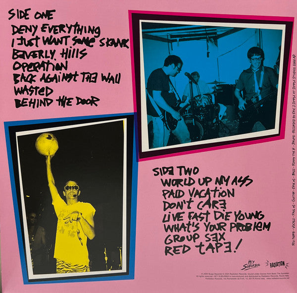 Boris The Sprinkler : Group Sex (LP, Album, Ltd, RE, Pin)