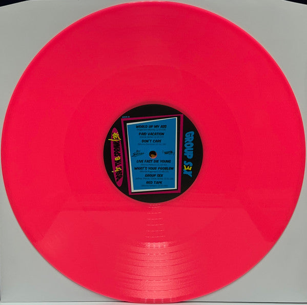 Boris The Sprinkler : Group Sex (LP, Album, Ltd, RE, Pin)