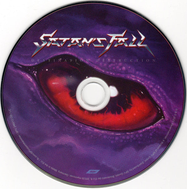 Satan's Fall : Destination Destruction (CD, Album)