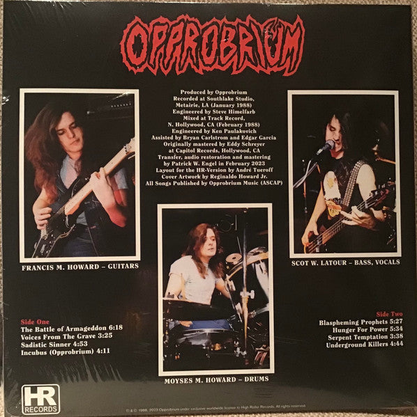Opprobrium : Serpent Temptation (2xLP, Album, Dlx, RE, RM)