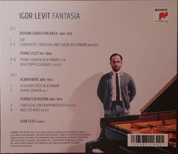 Igor Levit : Fantasia (2xCD, Album)