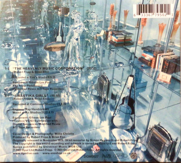 Fripp & Eno : (No Pussyfooting) (CD, Album)