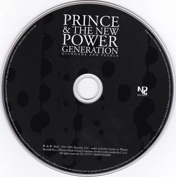 Prince & The New Power Generation : Diamonds And Pearls (CD, Album, RE, RM)