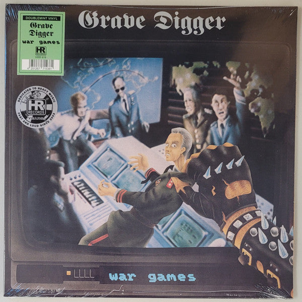 Grave Digger (2) : War Games (LP, Album, Ltd, RE, RM, Dou)