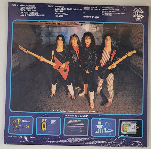 Grave Digger (2) : War Games (LP, Album, Ltd, RE, RM, Dou)