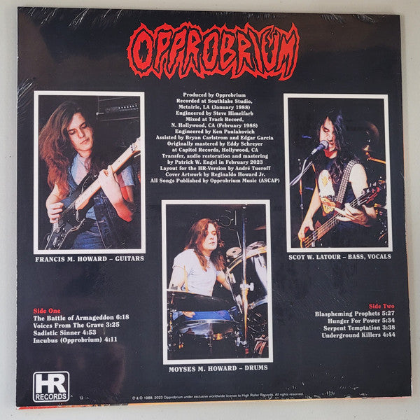 Opprobrium : Serpent Temptation (LP, Album, Ltd, RE, RM, Red)