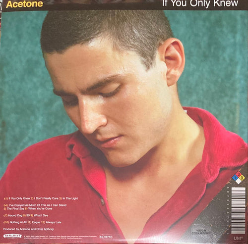 Acetone (3) : If You Only Knew (2xLP, Album, RE, Gat)