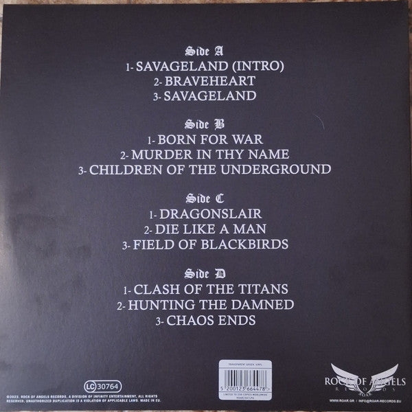 X - Wild : Savageland (LP, Album, Ltd, RE, Gre)