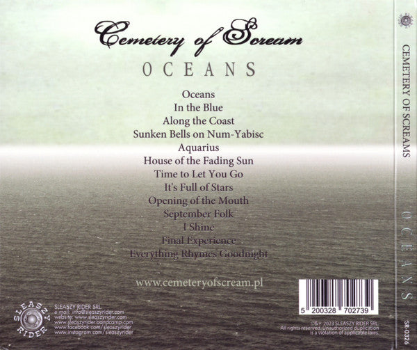 Cemetery Of Scream : Oceans (CD, Album)