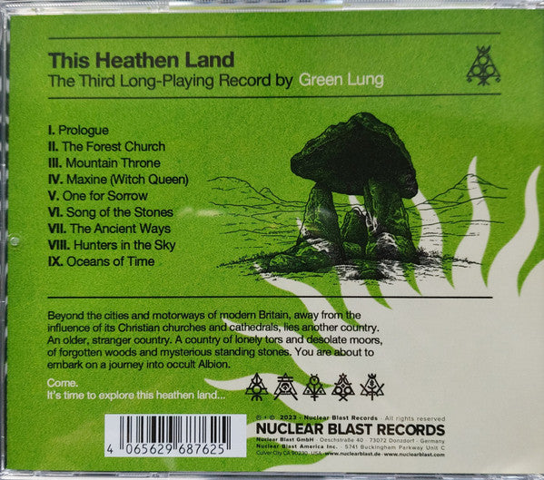 Green Lung : This Heathen Land  (CD, Album)