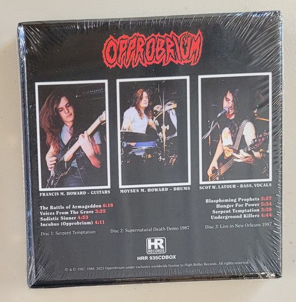 Opprobrium : Serpent Temptation (3xCD, Album, Num, RE)