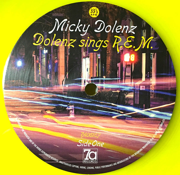 Micky Dolenz : Dolenz Sings R.E.M. (12", EP, Yel)