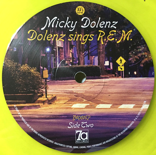 Micky Dolenz : Dolenz Sings R.E.M. (12", EP, Yel)