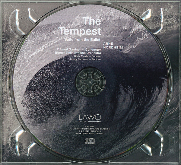 Arne Nordheim - Edward Gardner, Bergen Filharmoniske Orkester, Beate Mordal, Jeremy Carpenter : The Tempest - Suite From The Ballet (CD, Album)