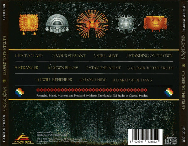 Kings Crown : Closer To The Truth (CD, Album)