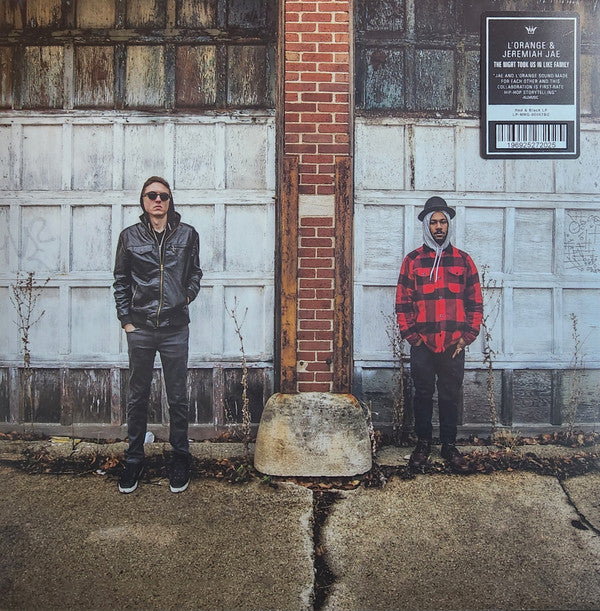 L'Orange & Jeremiah Jae : The Night Took Us In Like Family (LP, Album, RE, S/Edition, Red)