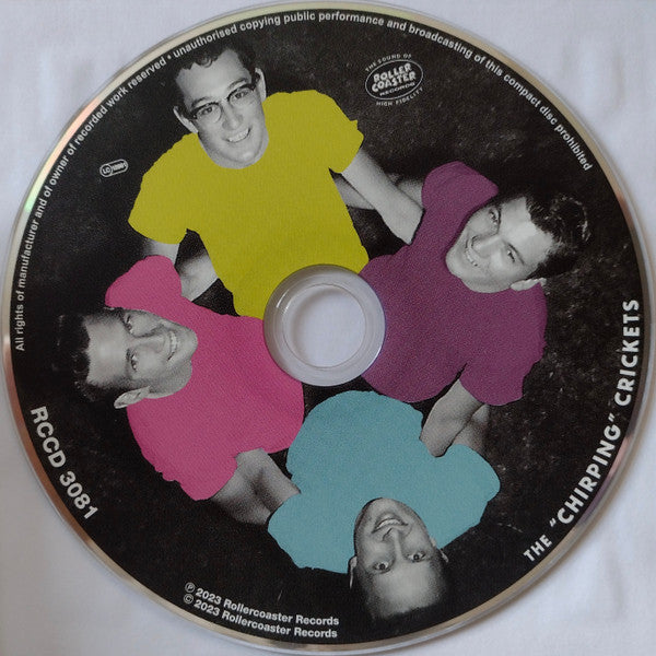 The Crickets (2) : The "Chirping" Crickets (CD, Album, Mono, RE, RM, Rol)