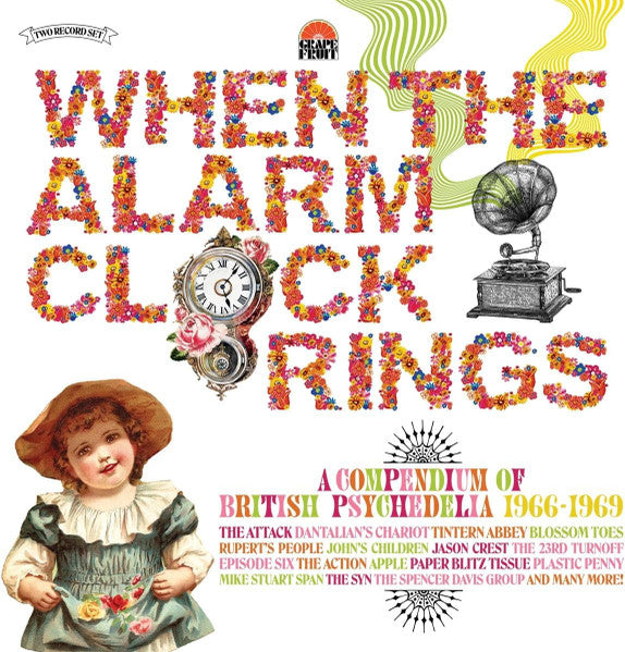 Various : When The Alarm Clock Rings: A Compendium Of British Psychedelia 1966-1969 (2xLP, Comp)
