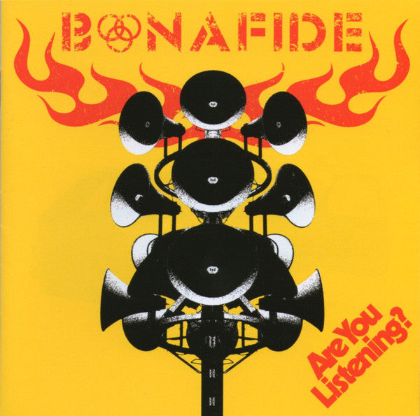 Bonafide (8) : Are You Listening? (LP, Album, Yel)