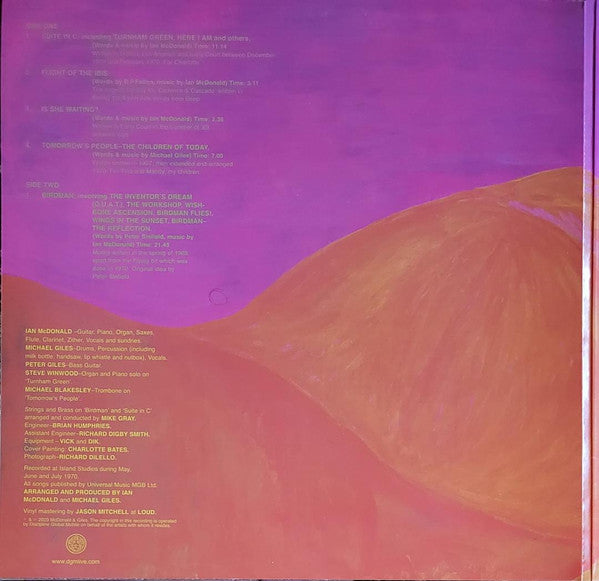 McDonald & Giles : McDonald and Giles (LP, Album, RE, Gat)