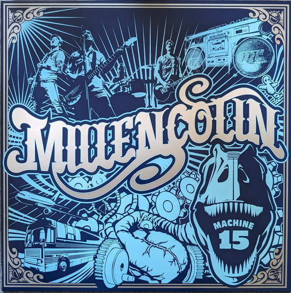 Millencolin : Machine 15 (LP, Album, Ltd, RM, Sil)
