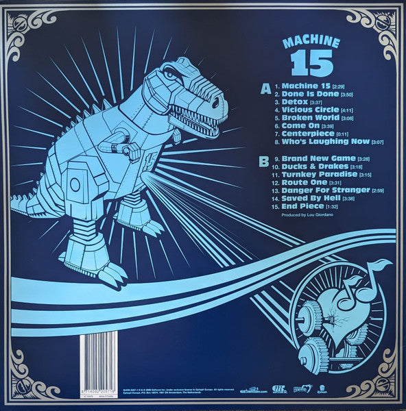 Millencolin : Machine 15 (LP, Album, Ltd, RM, Sil)