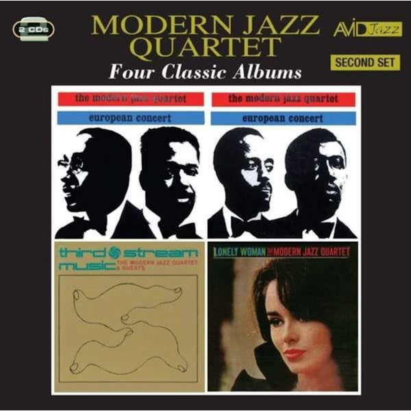The Modern Jazz Quartet : Four Classic Albums Second Set (2xCD, Comp, RM)