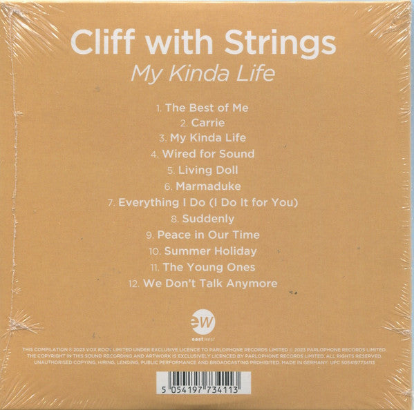 Cliff Richard : Cliff With Strings (My Kinda Life) (CD, Album)