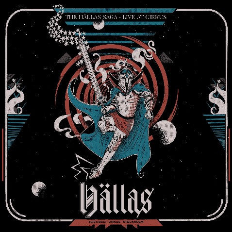 Hällas : The Hällas Saga - Live At Cirkus (LP, Album, Ltd)