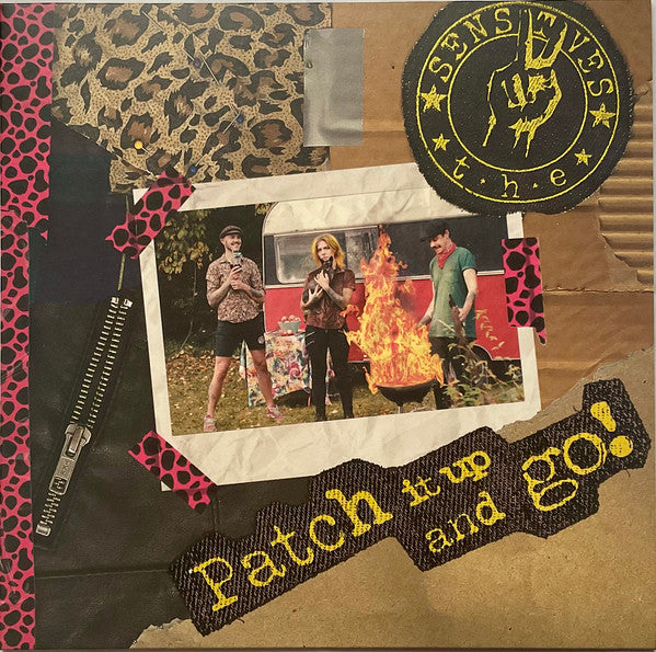 The Sensitives (3) : Patch It Up And Go! (LP, Yel)