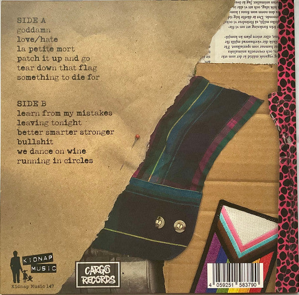 The Sensitives (3) : Patch It Up And Go! (LP, Yel)