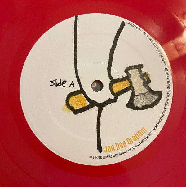 Jon Dee Graham : Only Dead For A Little While (LP, Album, Red)
