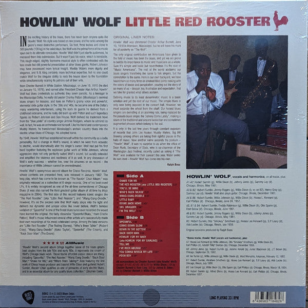 Howlin' Wolf : Little Red Rooster (LP, RE)