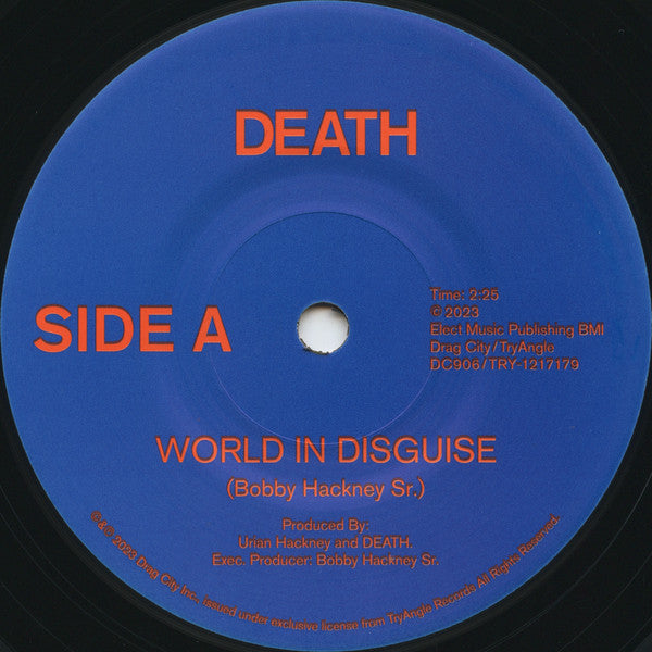 Death (8) / Rough Francis : World In Disguise / Haunted (7", Single)