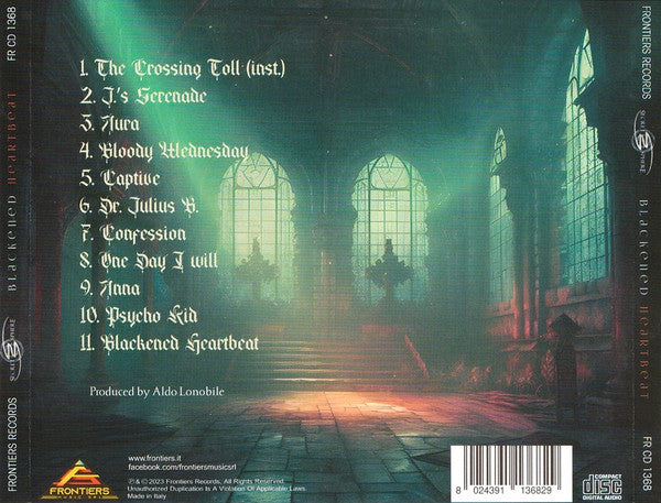 Secret Sphere : Blackened Heartbeat (CD, Album)