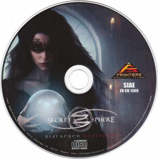 Secret Sphere : Blackened Heartbeat (CD, Album)