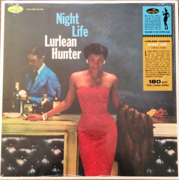 Lurlean Hunter : Night Life (LP, Album, Mono, Ltd, Num, RE)
