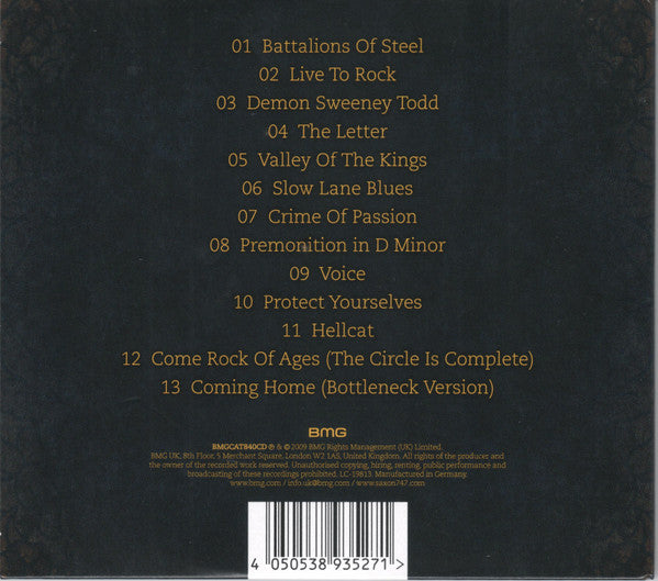 Saxon : Into The Labyrinth (CD, Album, RE, Dig)