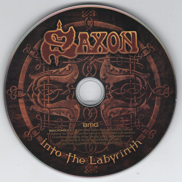 Saxon : Into The Labyrinth (CD, Album, RE, Dig)