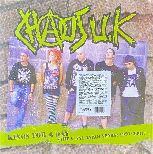 Chaos U.K.* : Kings For A Day (The Vinyl Japan Years: 1991 - 2001) (LP, Album, Comp, Ltd, RE)